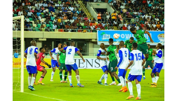 Super Eagles defeat Dubai club 12-0 in a friendly match